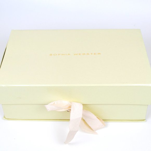 NEW Sophia Webster Leather Bow Sandals - Party/ Cocktail/ Evening - Picture 4 of 11